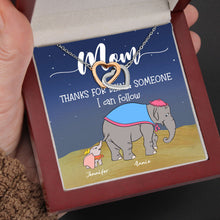 Load image into Gallery viewer, Personalized Mom Necklace with Heartfelt Message Jewelry PopCulturePrints
