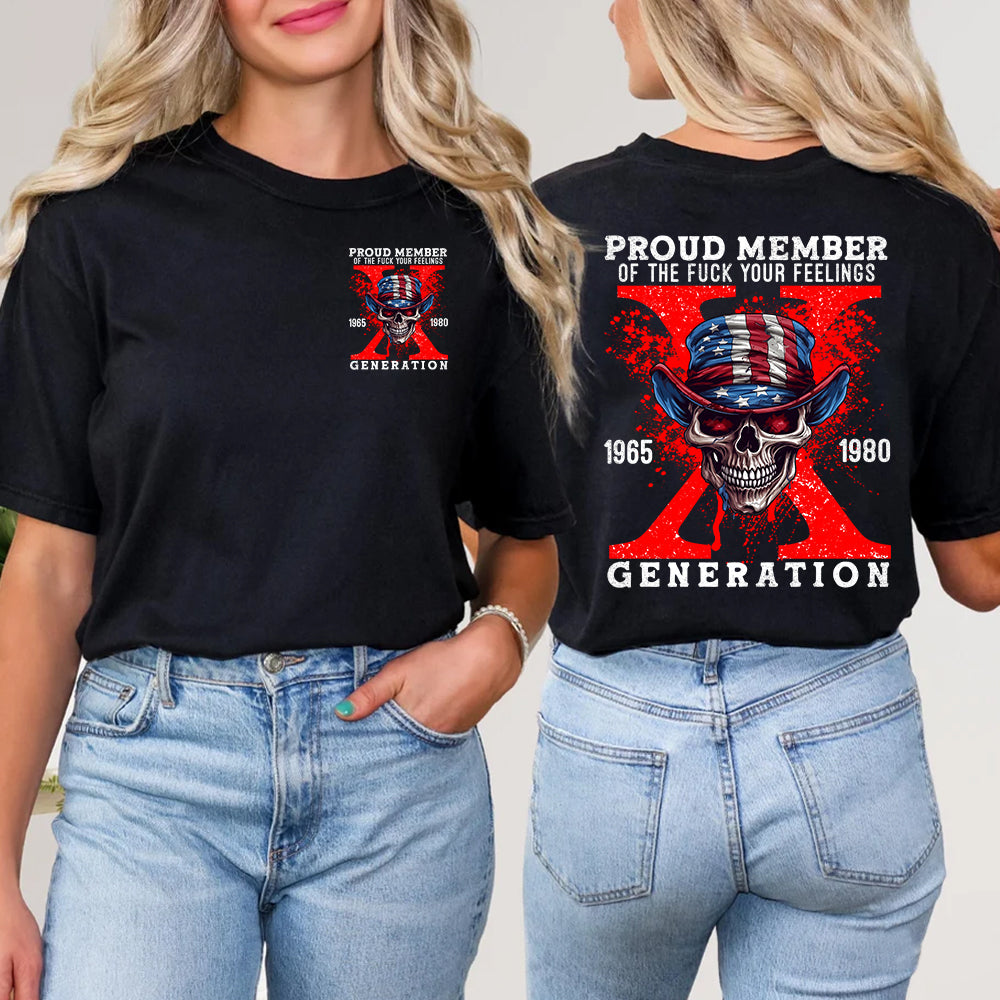 Generation X Attitude Skull Sweatshirt