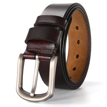 Load image into Gallery viewer, Custom &#39;PokeDad&#39; Pokemon-Inspired Leather Belt for Father&#39;s Day Belts PopCulturePrints

