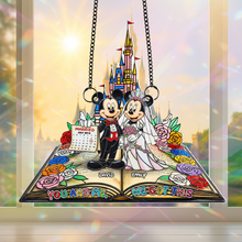 Load image into Gallery viewer, You and Me, We Got This - Personalized Couple Suncatcher for Married Couples Ornament PopCulturePrints
