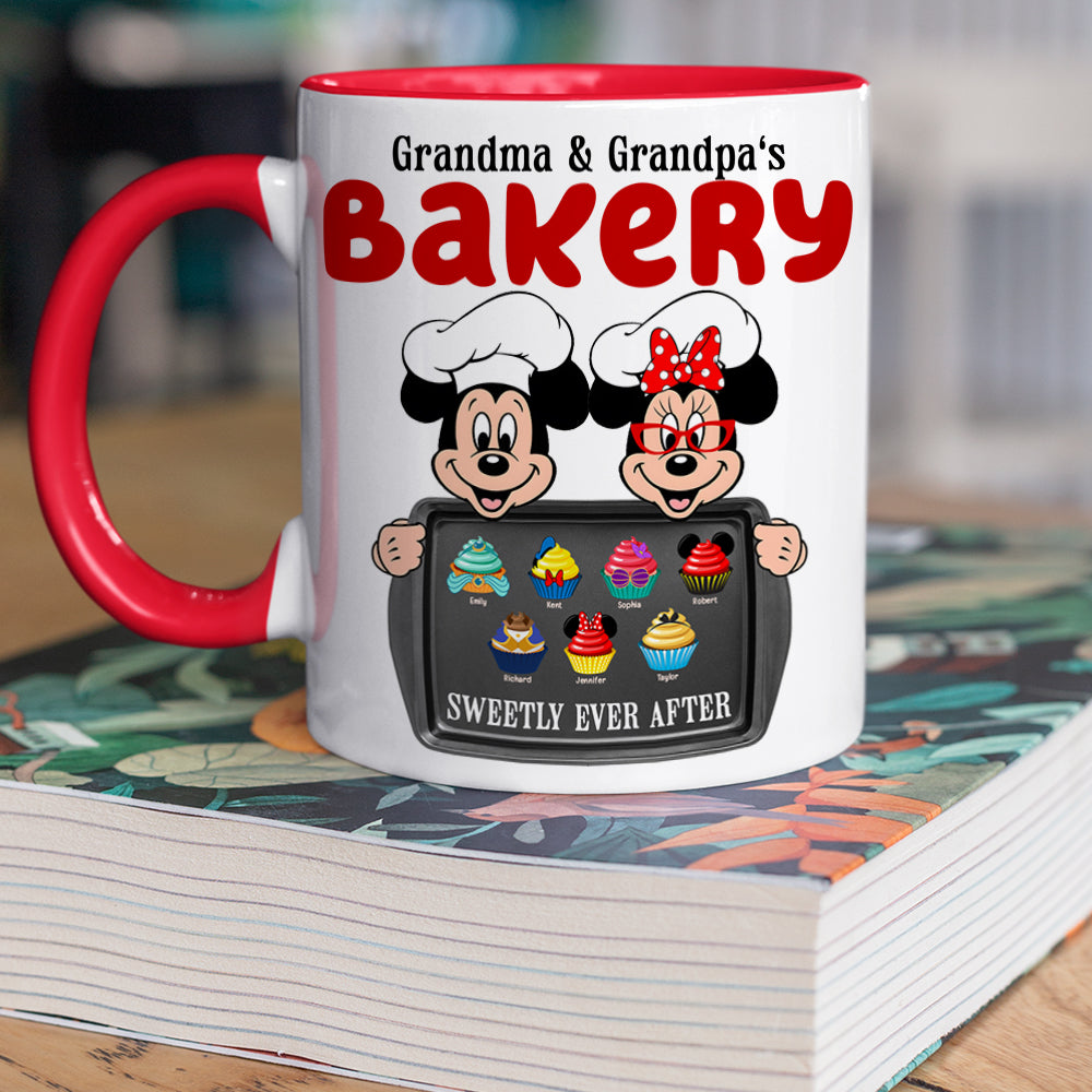Sweetly Ever After Personalized Family Bakery Mug Coffee Mug PopCulturePrints