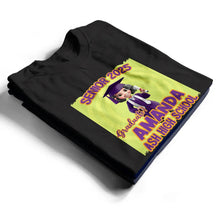 Load image into Gallery viewer, Congratulations Jessica! - Personalized T-Shirt for Graduates T-shirt PopCulturePrints
