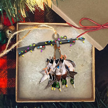 Load image into Gallery viewer, Custom Duck Hunting Christmas Rifle Ornament Ornament PopCulturePrints
