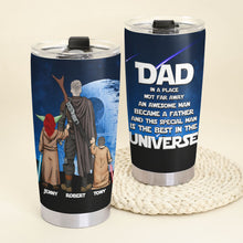 Load image into Gallery viewer, Personalized Sci-Fi Tribute Dad Tumbler Tumbler Cup PopCulturePrints
