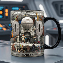 Load image into Gallery viewer, “Out Of This World” Magic Mug - Personalized Gift for Dad Coffee Mug PopCulturePrints
