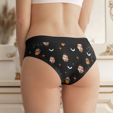 Load image into Gallery viewer, Custom Halloween Couples Boxer Briefs - Personalized Face Photo Gift Boxer Briefs PopCulturePrints
