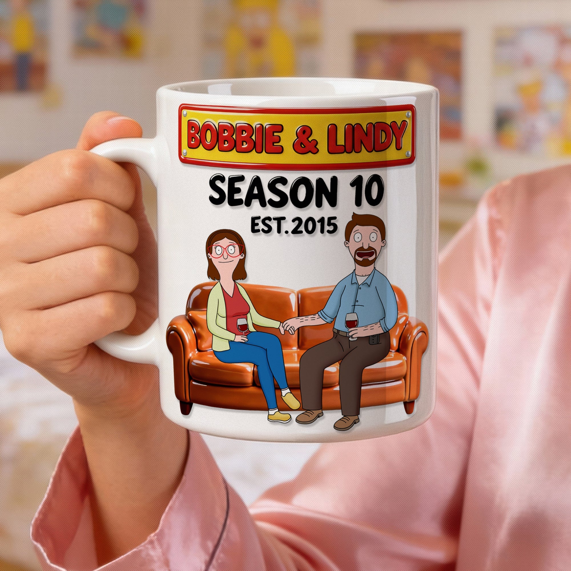 “Cheers to Love: A Journey Together” – Funny Couple Coffee Mug | Personalized Gift for Couples Coffee Mug PopCulturePrints