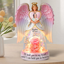 Load image into Gallery viewer, I&#39;ll Hold You in My Heart - Custom Memorial Acrylic Plaque for Loved Ones Shaped Plaques PopCulturePrints
