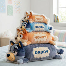 Load image into Gallery viewer, “The Perfect Family Stack” - Custom Shape Pillow - Personalized Gifts for Family Pillow PopCulturePrints

