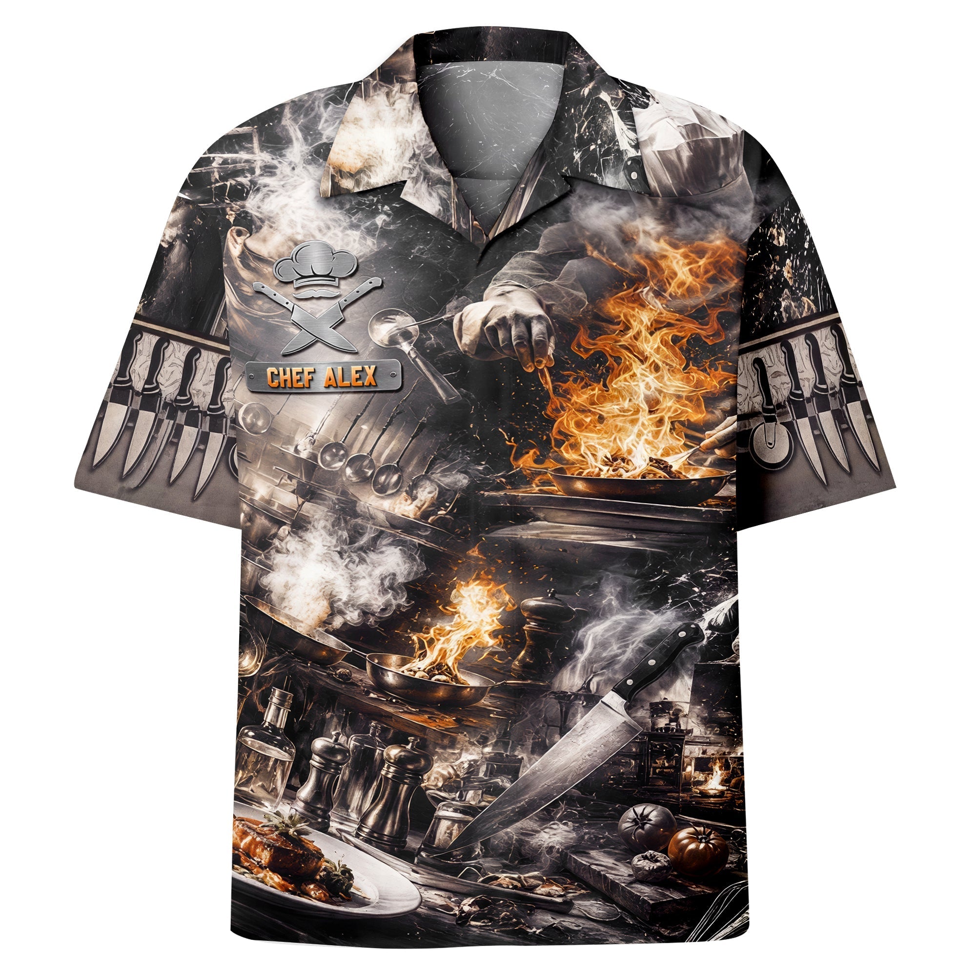 Culinary Genius Hawaiian Shirt - Personalized Gift for Chefs