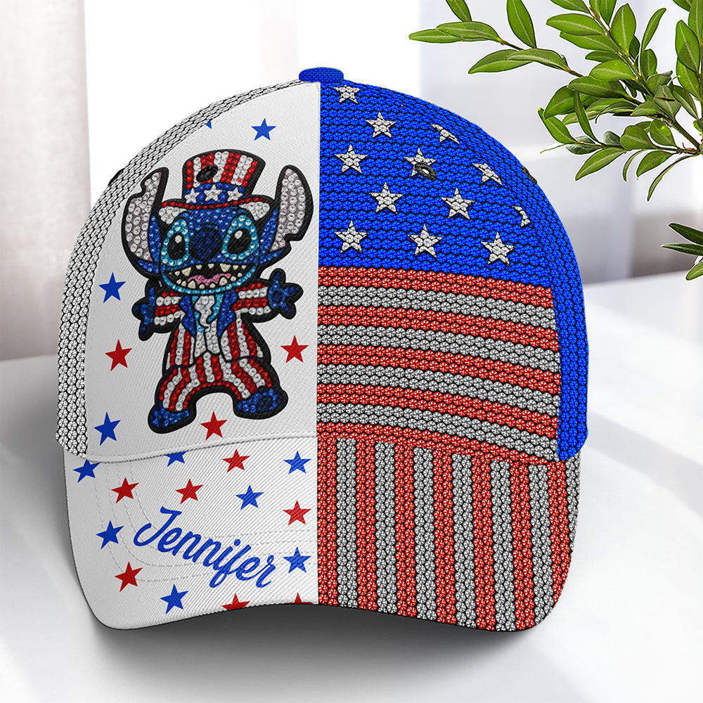 Celebrate Independence Day with Style - Personalized Classic Cap for Americans Caps PopCulturePrints