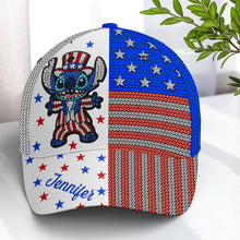 Load image into Gallery viewer, Celebrate Independence Day with Style - Personalized Classic Cap for Americans Caps PopCulturePrints
