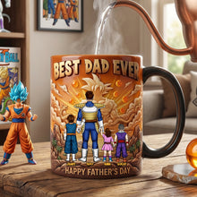 Load image into Gallery viewer, Best Dad Ever Magic Mug - Personalized Gift for Dad &amp; Grandpa Coffee Mug PopCulturePrints
