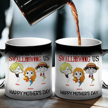 Load image into Gallery viewer, Customized Mother&#39;s Day Magic Mug - Anime Character Design Coffee Mug PopCulturePrints
