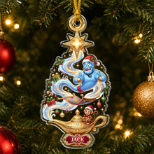 Load image into Gallery viewer, Make Every Christmas Magical - Blue Magical Character Acrylic Ornament - Personalized Gift for Everyone! Ornament PopCulturePrints
