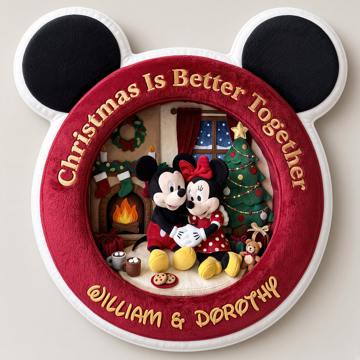 Forever Love Custom Shaped Pillow - Personalized Christmas Gifts For Couples 03ttdt091026 Pillow PopCulturePrints