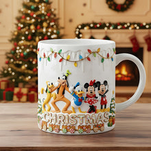 Load image into Gallery viewer, Personalized Christmas Mug for Cartoon Lovers - A Joyful Gift for All Ages Coffee Mug PopCulturePrints

