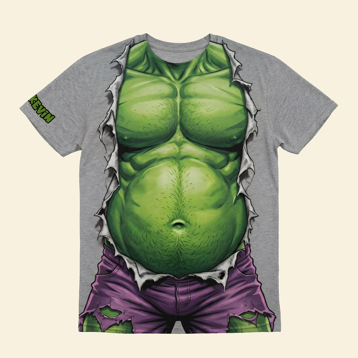 Unleash Your Inner Hero - Green Monster Shirt - Personalized Gifts