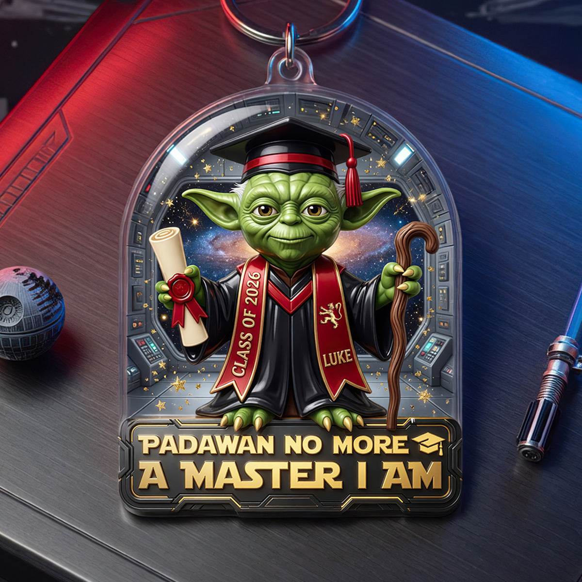 Celebrate Graduation Keychain - Customized Gift for Every Graduate Keychains PopCulturePrints