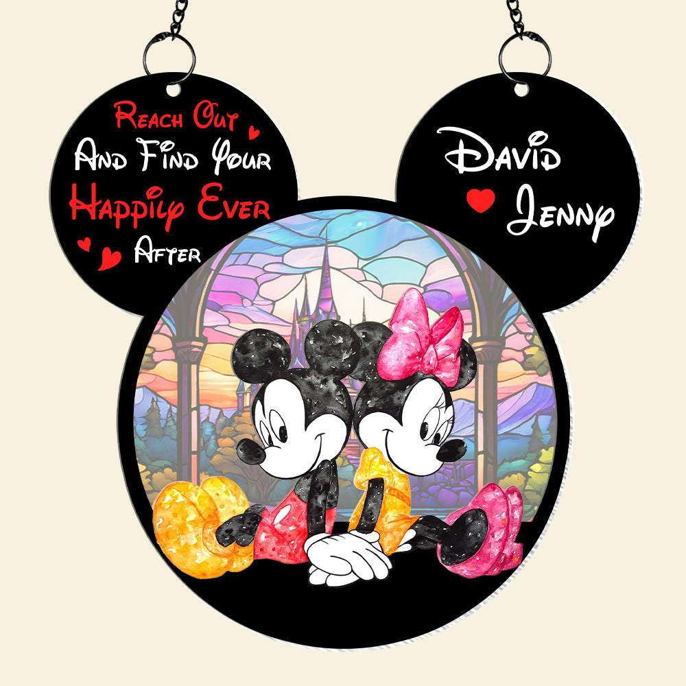 Personalized Disney Themed Ornament - Happily Ever After