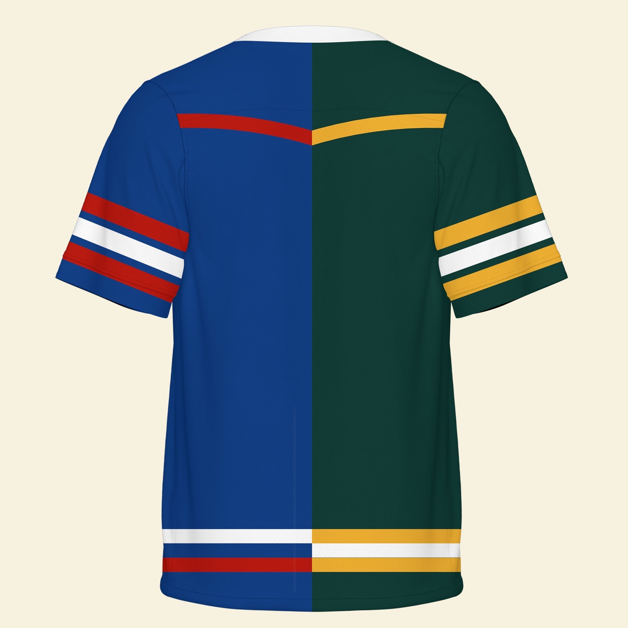 Personalized Football Couple Jersey - Valentine's Day Gifts, House Divided, Love United AOP Products PopCulturePrints