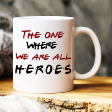 Load image into Gallery viewer, Super Friends Personalized Hero Mug Coffee Mug PopCulturePrints
