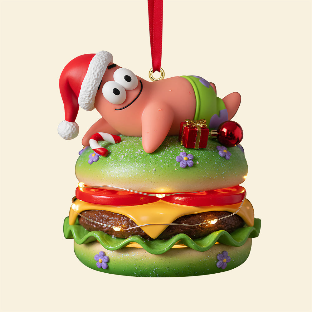 "Savor the Joy this Christmas!" - Cute Characters Acrylic Ornament - Personalized Gift for Friends, Family & Loved Ones Ornament PopCulturePrints