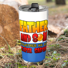 Load image into Gallery viewer, Personalized Super Dad Mug - Custom Gift for Family Tumbler Cup PopCulturePrints
