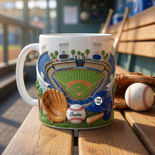 Load image into Gallery viewer, “Sip Your Game Day Spirit!” - Personalized Stadium Coffee Mug for Sport Lovers
