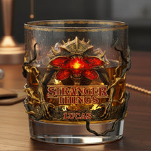 Load image into Gallery viewer, &quot;Unleash Your Imagination with Every Sip&quot; - Personalized Round Glass - Gift for Fantasy Series Lovers Glass PopCulturePrints
