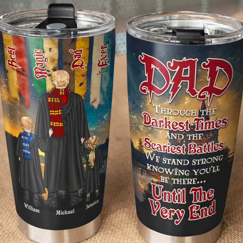 Custom Magic Mom Tumbler - Personalized Gift for Mother's Day Tumbler Cup PopCulturePrints