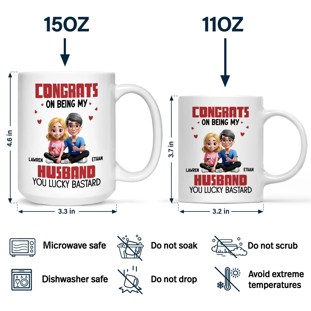 I'm Yours - Personalized Couple Mug with No Returns or Refunds Mug PopCulturePrints