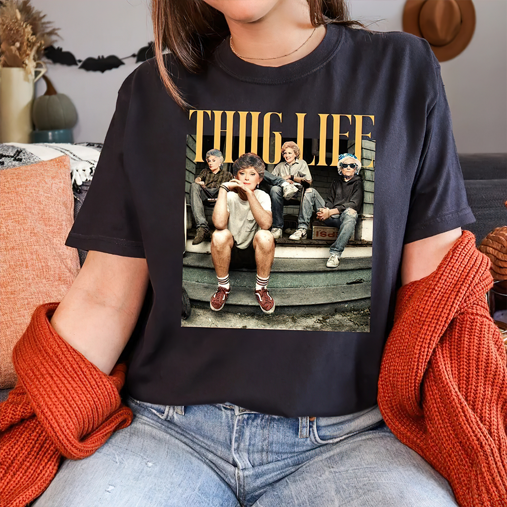 Thug Life Kids Retro Theme Shirt