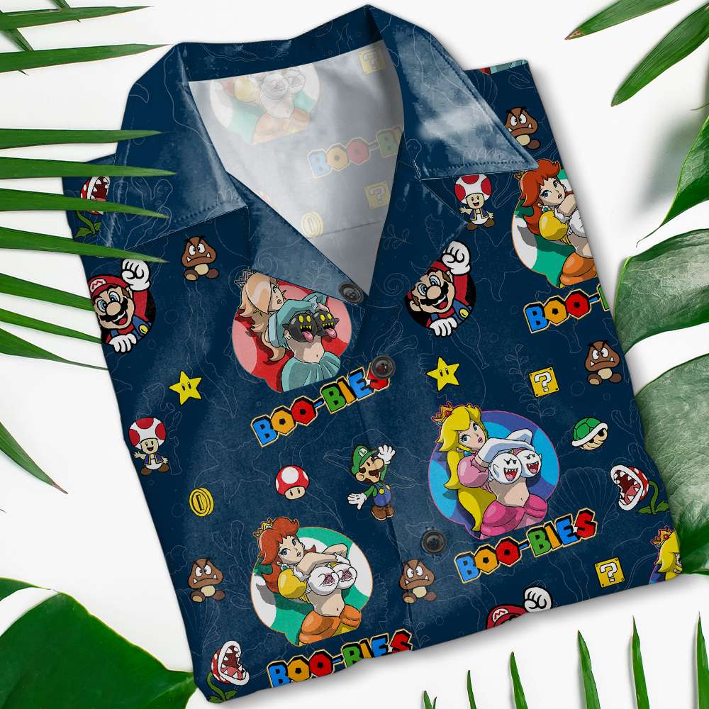 Custom Fan-Themed Hawaiian Shirt - Vibrant Cartoon Adventure Hawaiian Shirts PopCulturePrints
