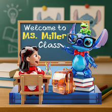 Load image into Gallery viewer, Inspire Your Students with a Personalized Teacher Acrylic Plaque - Unique Gift for Educators Shaped Plaques PopCulturePrints
