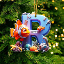 Load image into Gallery viewer, Personalized Alphabet Movie Lover Christmas Ornament Ornament PopCulturePrints
