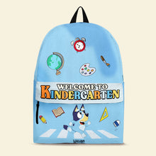 Load image into Gallery viewer, Personalized Kindergarten Welcome Backpack
