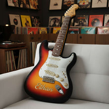 Load image into Gallery viewer, "Play Your Heart Out" - Personalized Custom Photo Gift for Music Lovers - Pillow for Musicians and Music Enthusiasts Pillow PopCulturePrints
