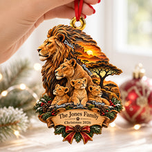 Load image into Gallery viewer, Cherish Family Moments - Personalized Christmas Ornament for Loved Ones
