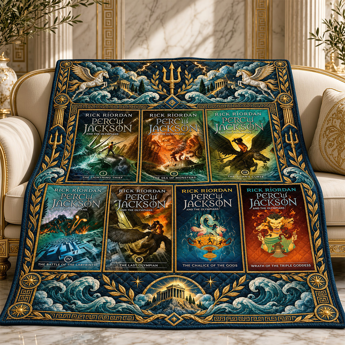 Feel the Magic of Epic Fantasy - Personalized Blanket for Book Lovers Blanket PopCulturePrints