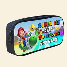 Load image into Gallery viewer, Personalized Super Kid Back-to-School Pencil Case Pencil Case PopCulturePrints
