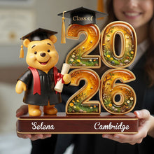 Load image into Gallery viewer, "Celebrate Your Achievement" - Personalized Meaningful Graduation Acrylic Plaque - Gift for Graduates, Friends, Family Shaped Plaques PopCulturePrints
