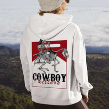 Load image into Gallery viewer, Skeleton Cowboy Killers Graphic Hoodie
