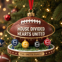 Load image into Gallery viewer, Celebrate Togetherness: Sporty Christmas Love Ornament - Personalized Gift for Family &amp; Friends
