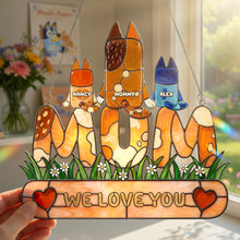 Load image into Gallery viewer, Love You Mom Suncatcher - Personalized Gift for Mothers
