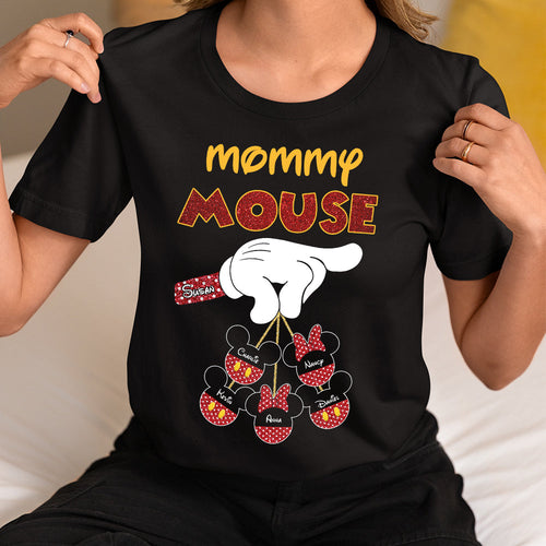 Mommy Mouse: A Heartfelt Tribute - Personalized Gifts for Mom & Grandma Shirts PopCulturePrints