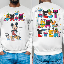 Load image into Gallery viewer, “Best Dad Ever” – Personalized Dad Shirt | Special Gift for Dads, Grandfathers, and More Shirts PopCulturePrints
