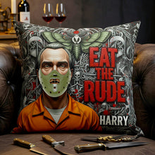 Load image into Gallery viewer, Never Sleep Again - Personalized Halloween Villain Square Pillow for Fans Pillow PopCulturePrints
