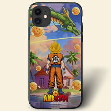 Load image into Gallery viewer, Personalized Dragon Warrior Phone Case - Custom Name Gift
