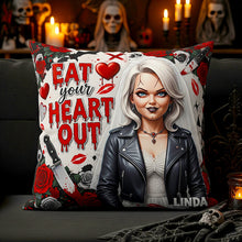 Load image into Gallery viewer, Never Sleep Again - Personalized Halloween Villain Square Pillow for Fans Pillow PopCulturePrints
